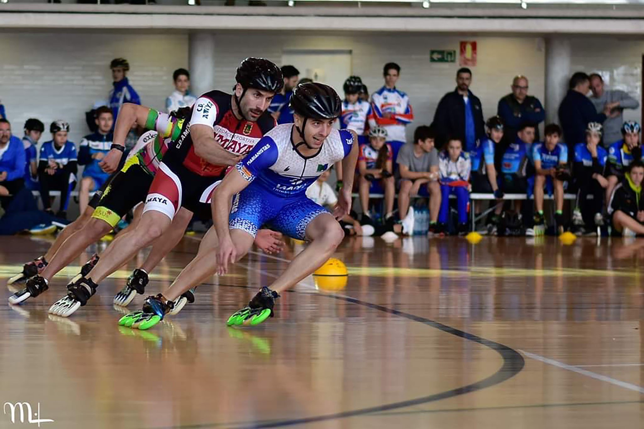 Primera jornada de la liga nacional 2020 de patinaje de velocidad