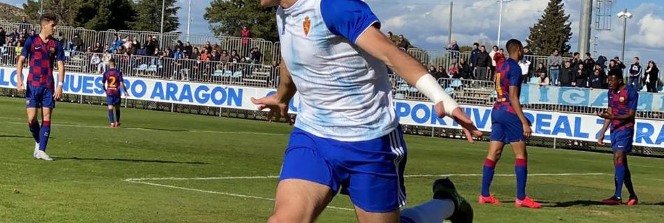 ivan azon celebrando su primer gol del partido ante el barcelona.r d.1498 557 web
