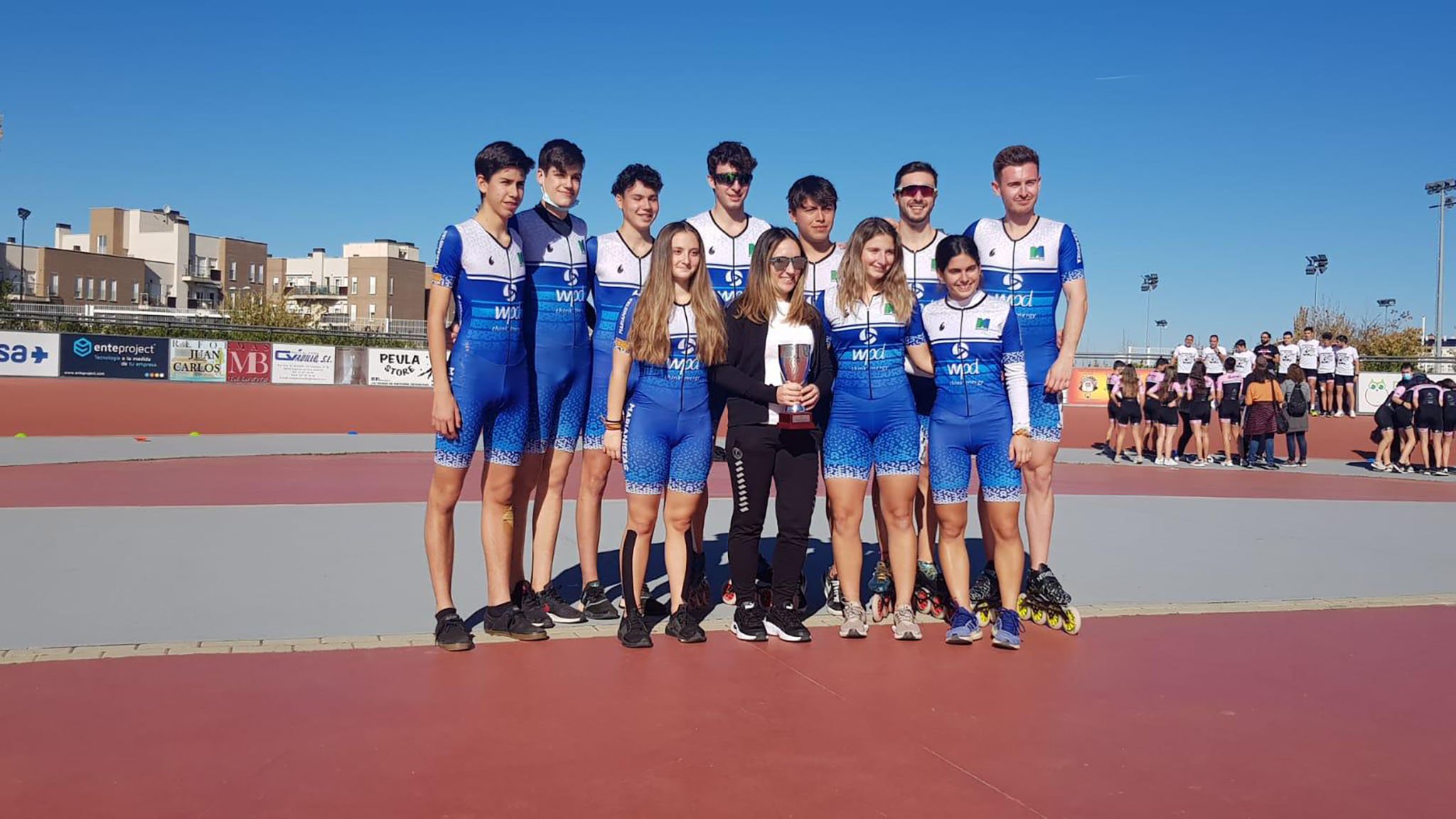 El Club de Patinaje Marianistas Zaragoza, tercero en la Liga Nacional